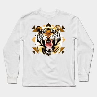 Growling Tiger Long Sleeve T-Shirt
